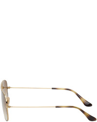Ray-Ban Gold Rb3611 Sunglasses