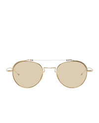 Thom Browne Gold Tbx912 Sunglasses