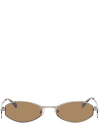 Marine Serre Gunmetal Vuarnet Edition Swirl Frame Visionizer Sunglasses