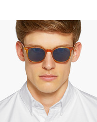 Oliver Peoples La Coen Square Frame Acetate Sunglasses