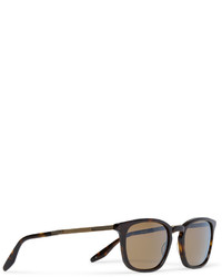 Barton Perreira Luxon Folding Tortoiseshell Acetate And Gold Tone Polarised Sunglasses