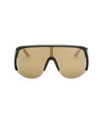 Moncler Mirrored Shield Sunglasses
