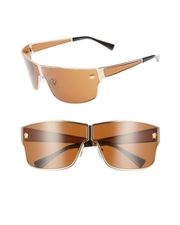 Versace Navigator 72mm Oversize Sunglasses  