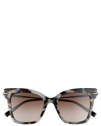 Max Mara Needliv 49mm Gradient Cat Eye Sunglasses