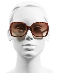 Kate Spade New York Darrilyn 58mm Butterfly Sunglasses Blush Tortoise