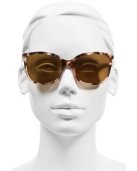 Kate Spade New York Kasie 55mm Polarized Sunglasses Havana Honey