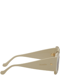 Nanushka Off White Cathi Sunglasses