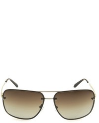 Salvatore Ferragamo Rectangle Frame Sunglasses