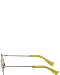 Grey Ant Silver Yellow Brille Sunglasses