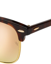 Ray-Ban Tortoise Shell Clubmaster Sunglasses