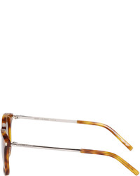 Saint Laurent Tortoiseshell Sl 111 Sunglasses