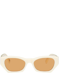 RetroSuperFuture White Amata Sunglasses