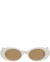 Palm Angels White Spirit Sunglasses
