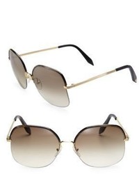 Victoria Beckham Windsor 60mm Square Sunglasses