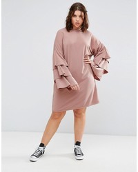 Alice & You Extreme Tiered Ruffle Sweater Dress