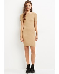 Forever 21 Ribbed Bodycon Sweater Dress 