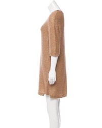 Sandro Sequin Accented Sweater Dress