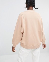 Monki High Neck Sweatshirt