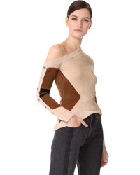 Yigal Azrouel One Shoulder Sweater