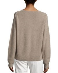Vince Textured Cotton Pullover