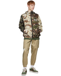 AAPE BY A BATHING APE Beige Cotton Lounge Pants