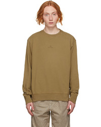 Ps By Paul Smith Green Stack Logo Sweatshirt