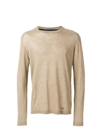 Woolrich Long Sleeve Fitted Sweater