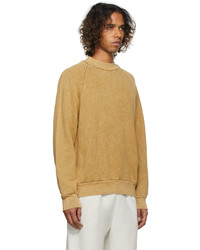 Les Tien Mineral Wash Mock Neck Sweatshirt