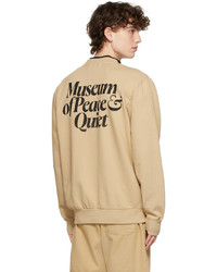 Museum of Peace & Quiet Tan Logo Sweatshirt