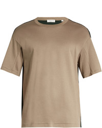 TOMORROWLAND Contrast Back Cotton Blend T Shirt