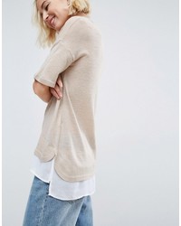 B.young Double Layer T Shirt