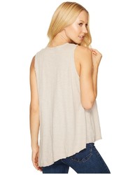 Three Dots Asymmetrical Tank Top Clothing