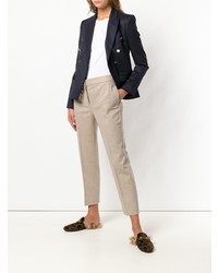 Agnona Cropped Tailored Trousers