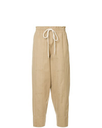 Bassike Drawstring Tapered Trousers