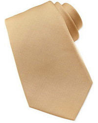 Kiton 15 Micron Wool Tie Tan