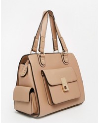 Dune Large Tote Bag With Triple Compartts