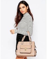 Dune Large Tote Bag With Triple Compartts