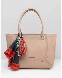 Love Moschino Tote Bag With Scarf