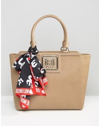 Love Moschino Tote Bag With Scarf