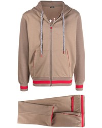 Kiton Zip Up Hooded Tracksuit