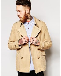 Asos Brand Cropped Trench Coat