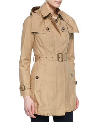 Burberry Brit Fenstone Belted Trench Parka