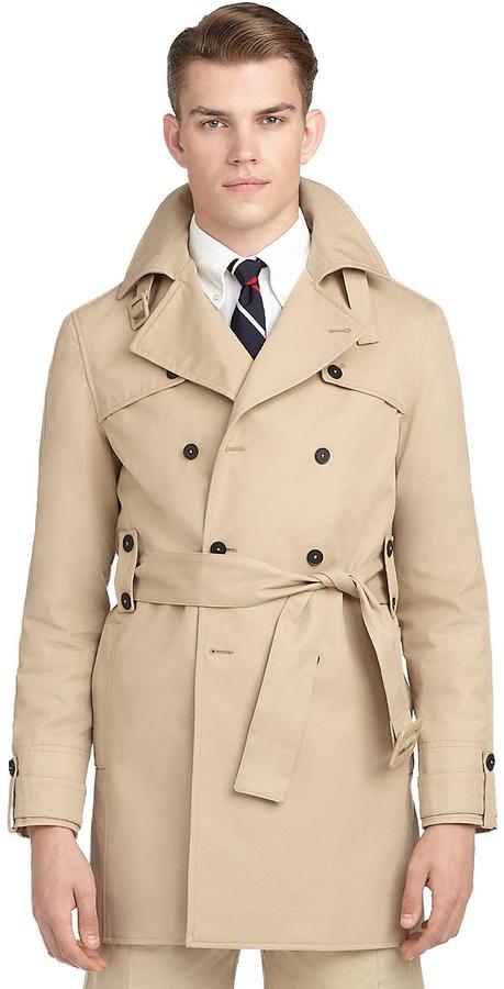 Brooks Brothers Belted Trench Coat, $895 | Brooks Brothers | Lookastic