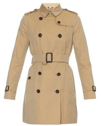 Burberry Horn Look Button Gabardine Trench Coat | Where to buy & how to ...