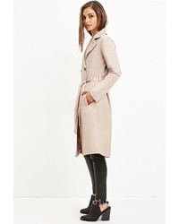 Forever 21 Cotton Blend Trench Coat