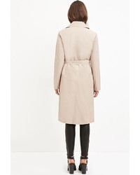 Forever 21 Cotton Blend Trench Coat