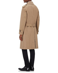 Burberry Cotton Double Breasted Trench Coat