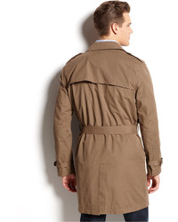 Tommy Hilfiger Double Breasted Belted Trench Coat
