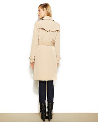 Calvin Klein Double Breasted Belted Trench Coat