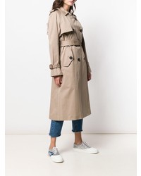 Miu Miu Double Breasted Trench Coat
